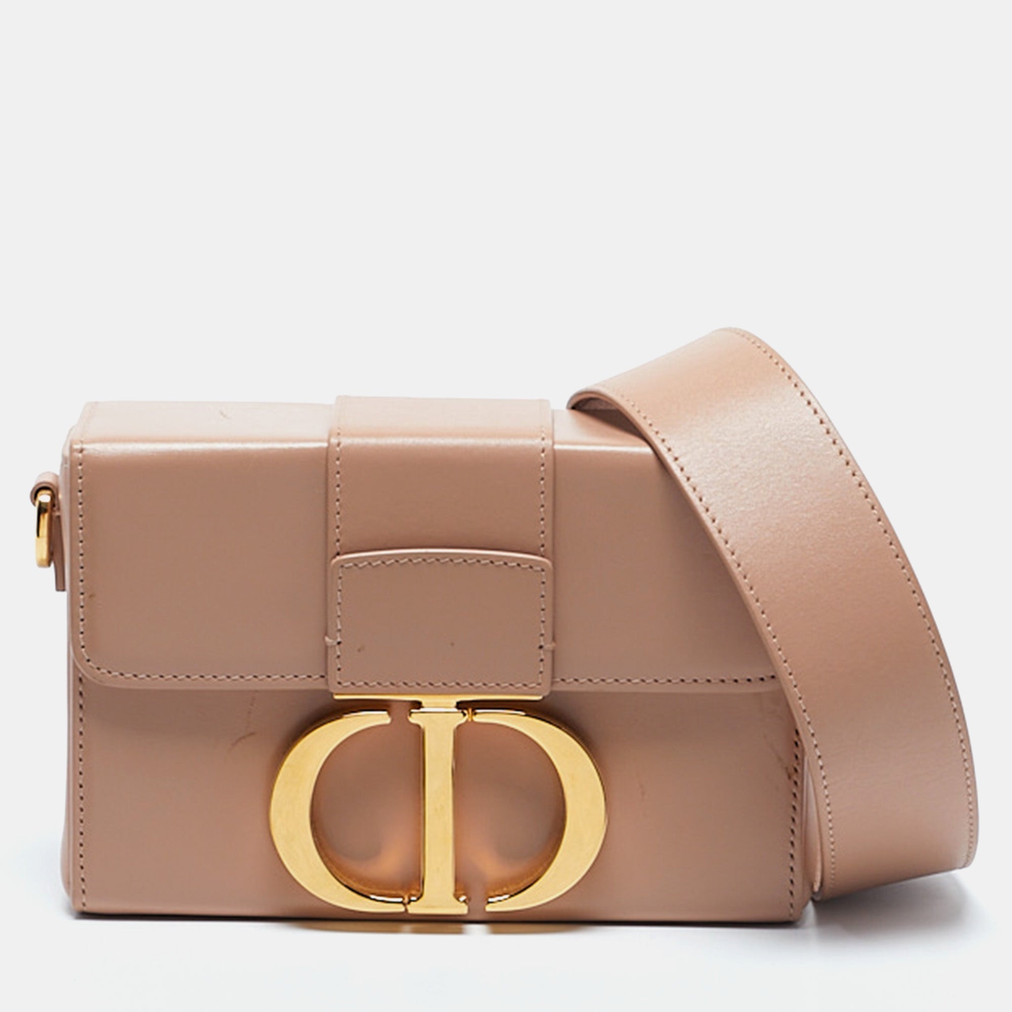 Dior 1:1 Rep Pink Leather 30 Montaigne Box Bag
