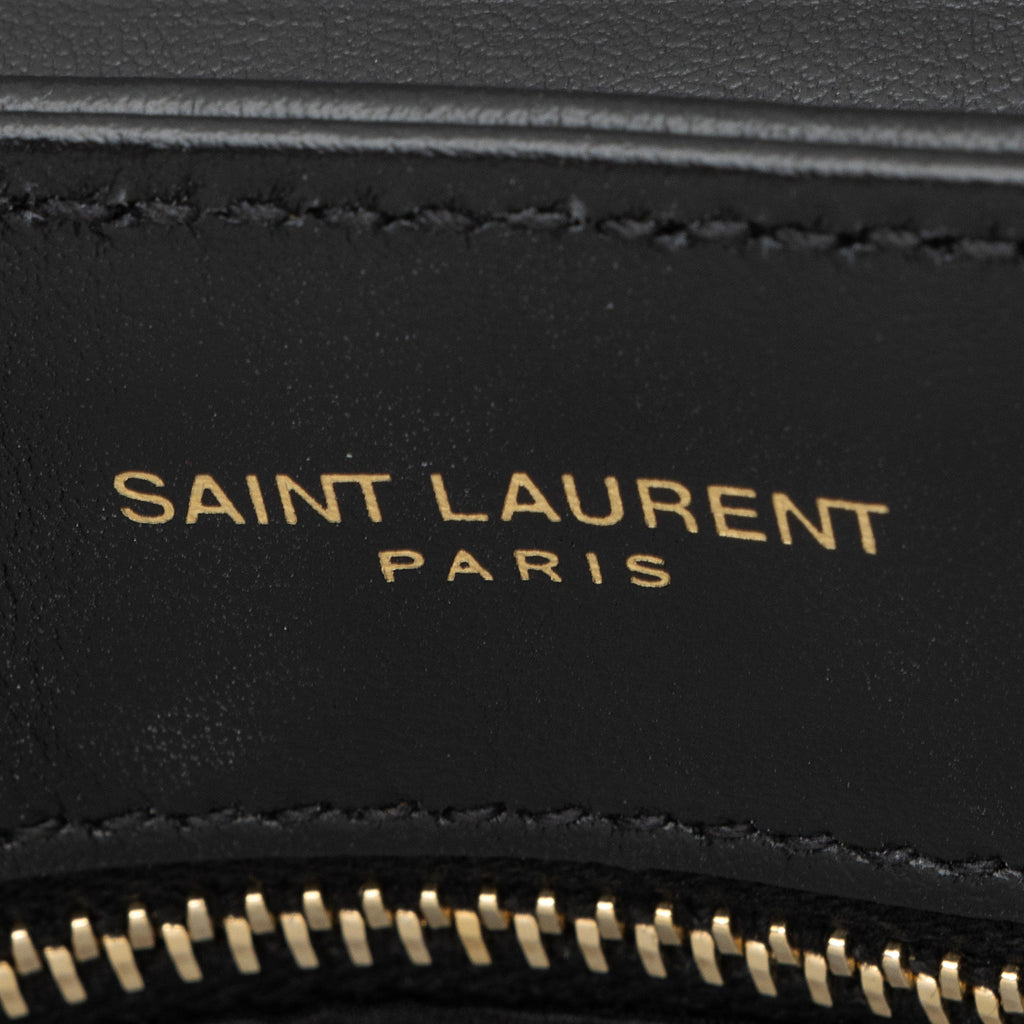 Saint Laurent Matelasse Calfskin Monogram LouLou Toy Crossbody (SHF-yd38W0)