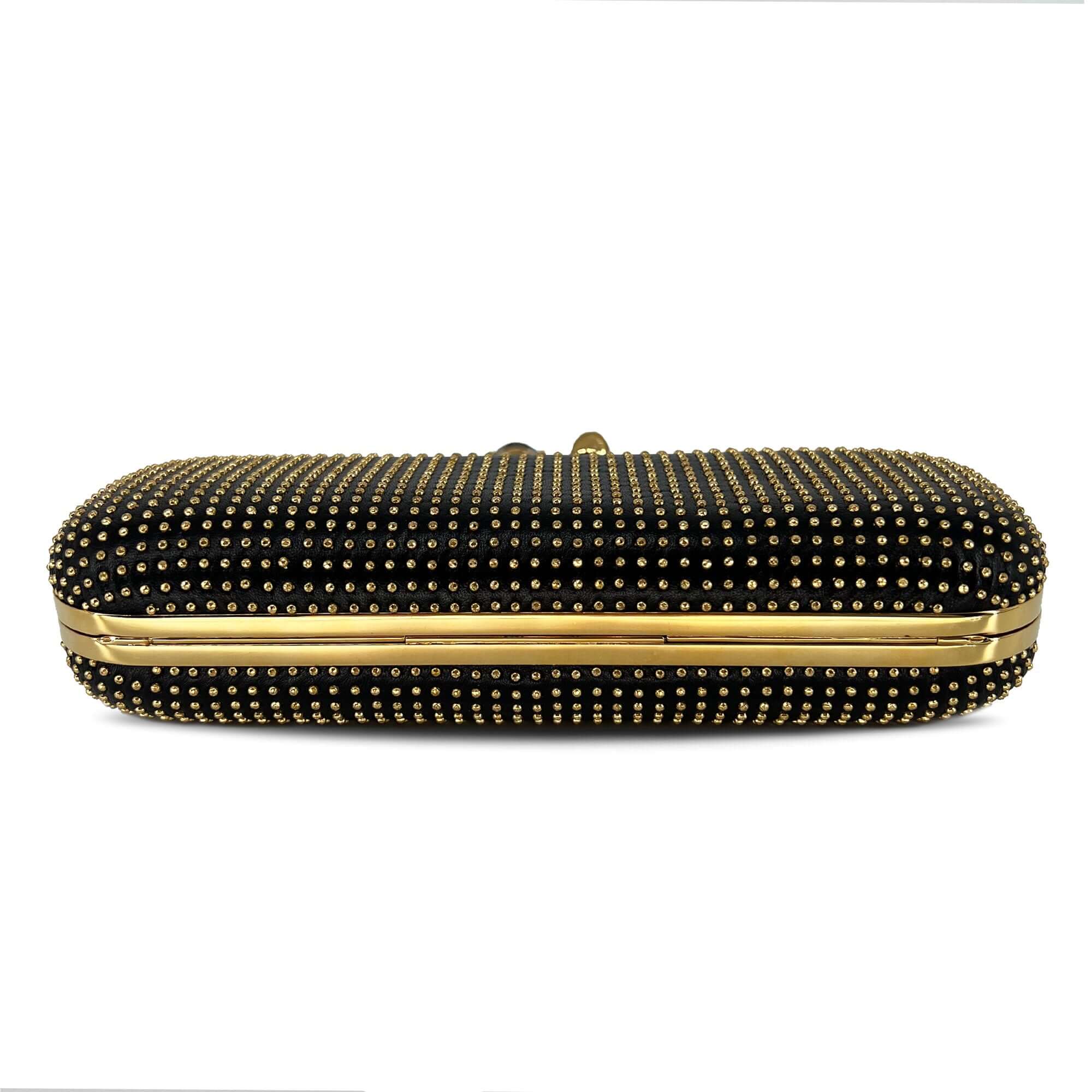 Alexander McQueen Knuckle Leather Clutch Bag.