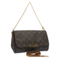 LOUIS VUITTON Monogram Favorit PM Shoulder Bag 2way M40718 LV Auth am4946
