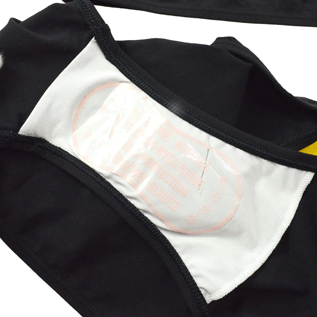 FENDI #42/M Bikini Swimwear Swimsuit Black