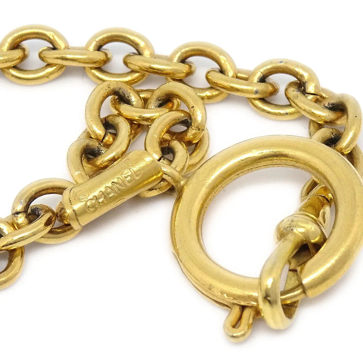 Chanel Logo Necklace