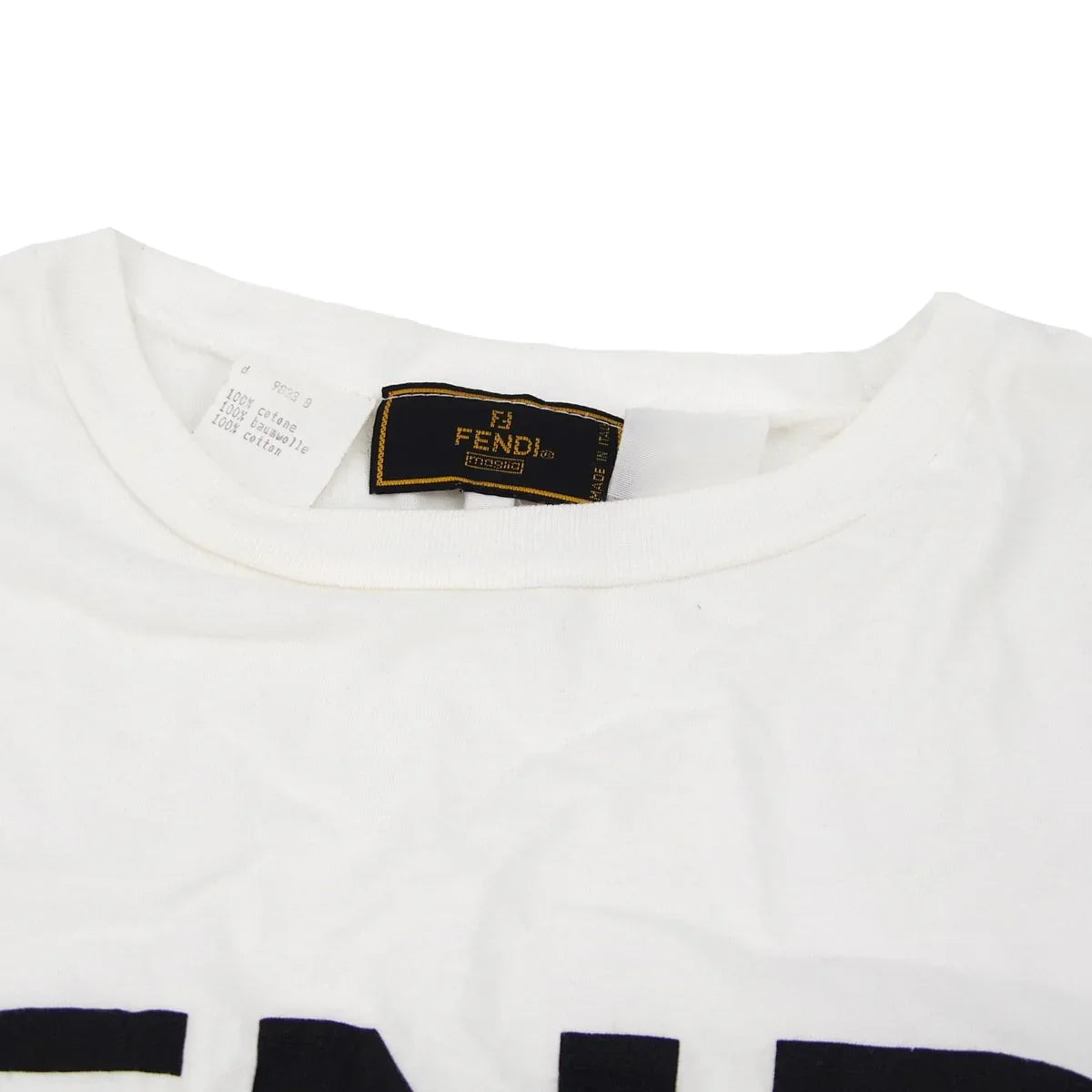 Fendi logo print T-shirt