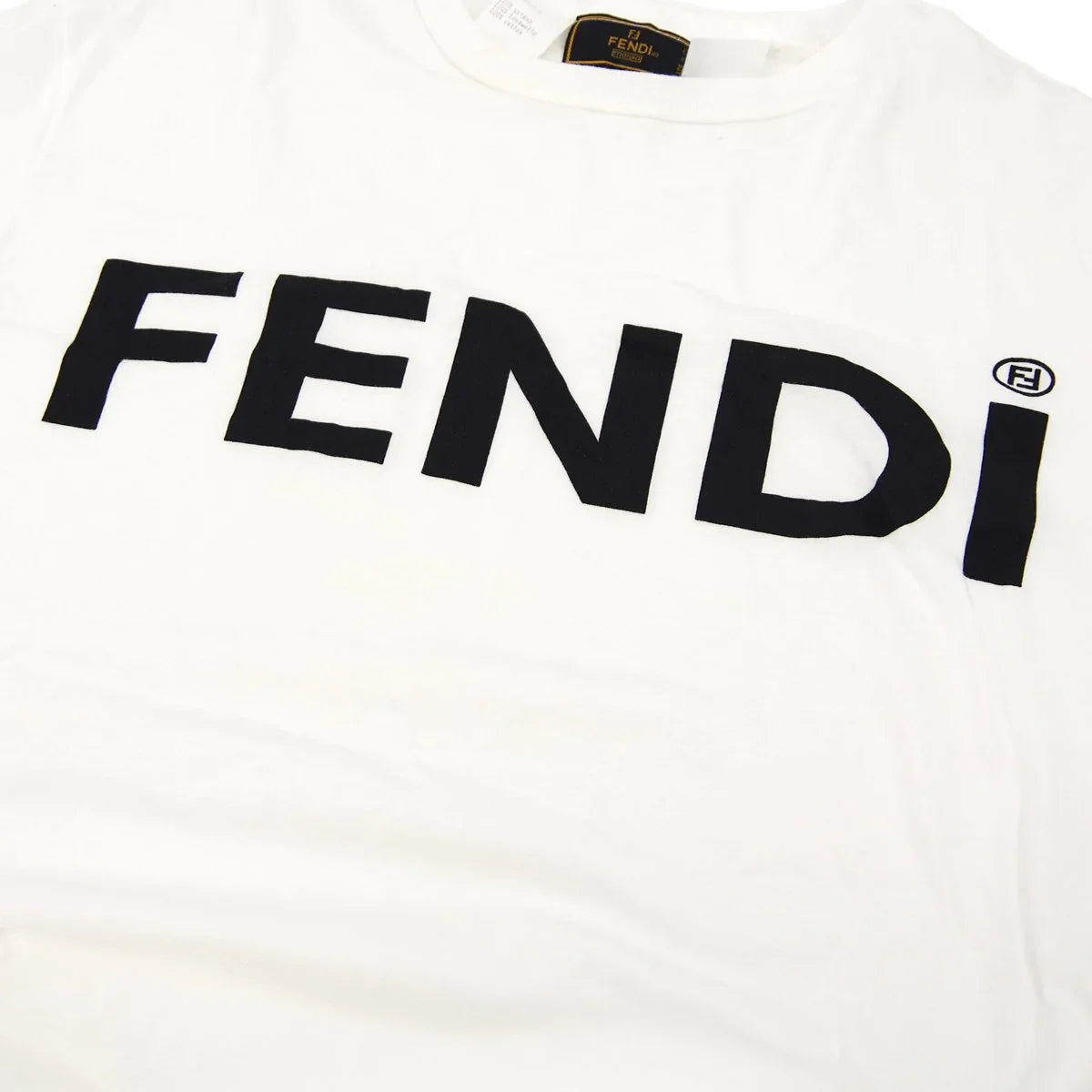 Fendi logo print T-shirt