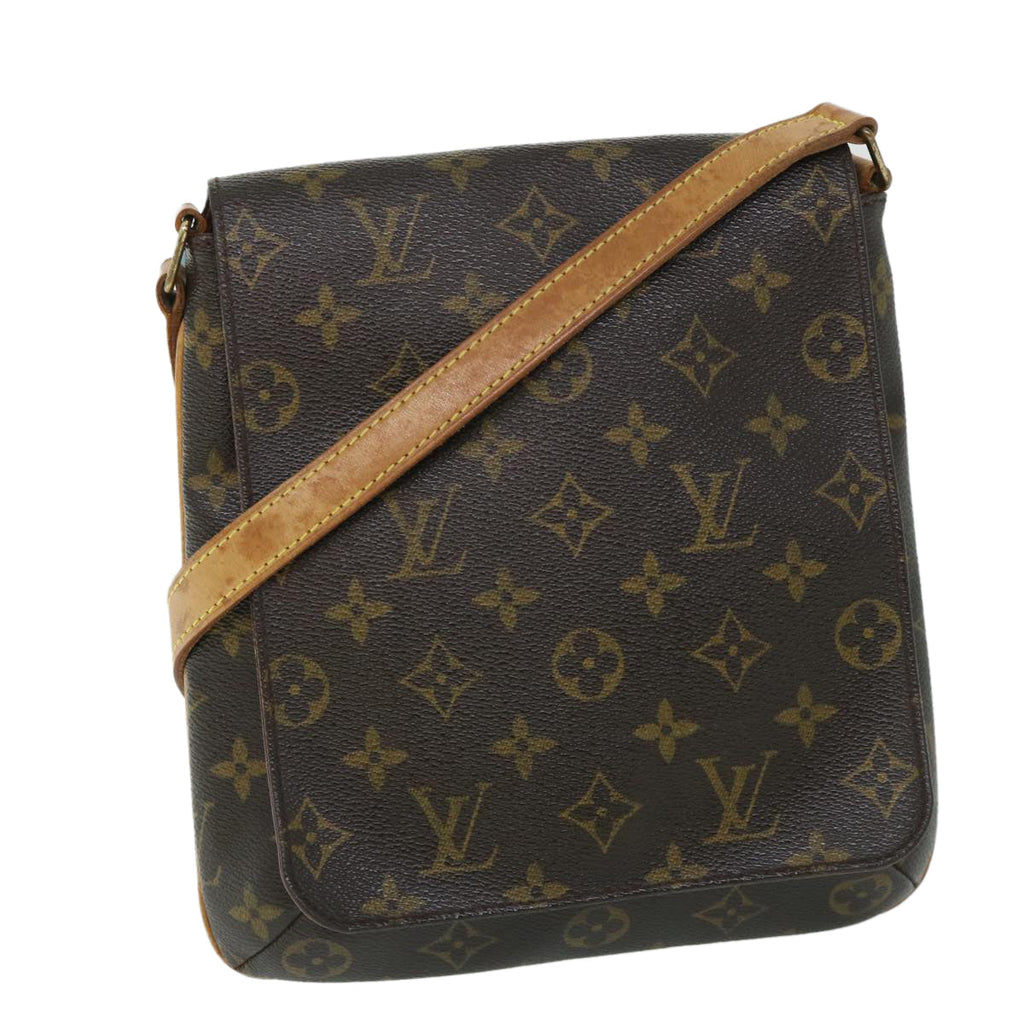 LOUIS VUITTON Monogram M1:1 Reptte Salsa Long Shoulder Bag M51387 LV Auth ar10197