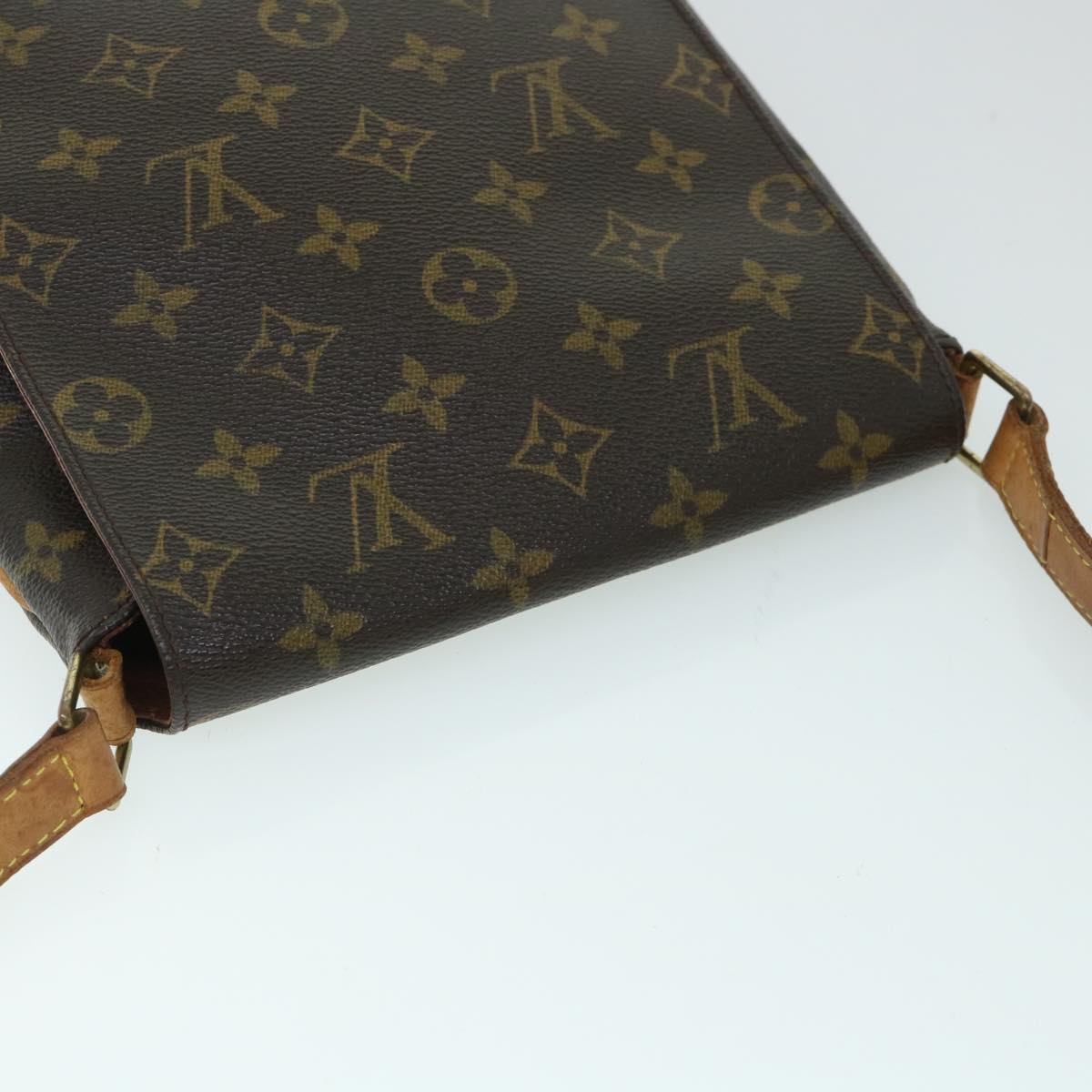 LOUIS VUITTON Monogram M1:1 Reptte Salsa Long Shoulder Bag M51387 LV Auth ar10197