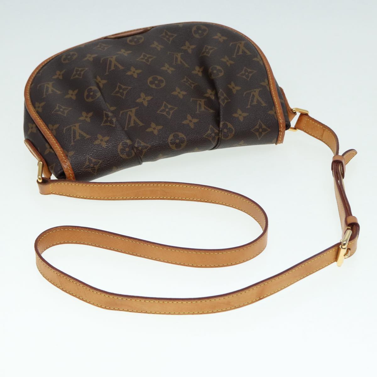 LOUIS VUITTON Monogram Menilmontant PM Shoulder Bag M40474 LV Auth ar12513