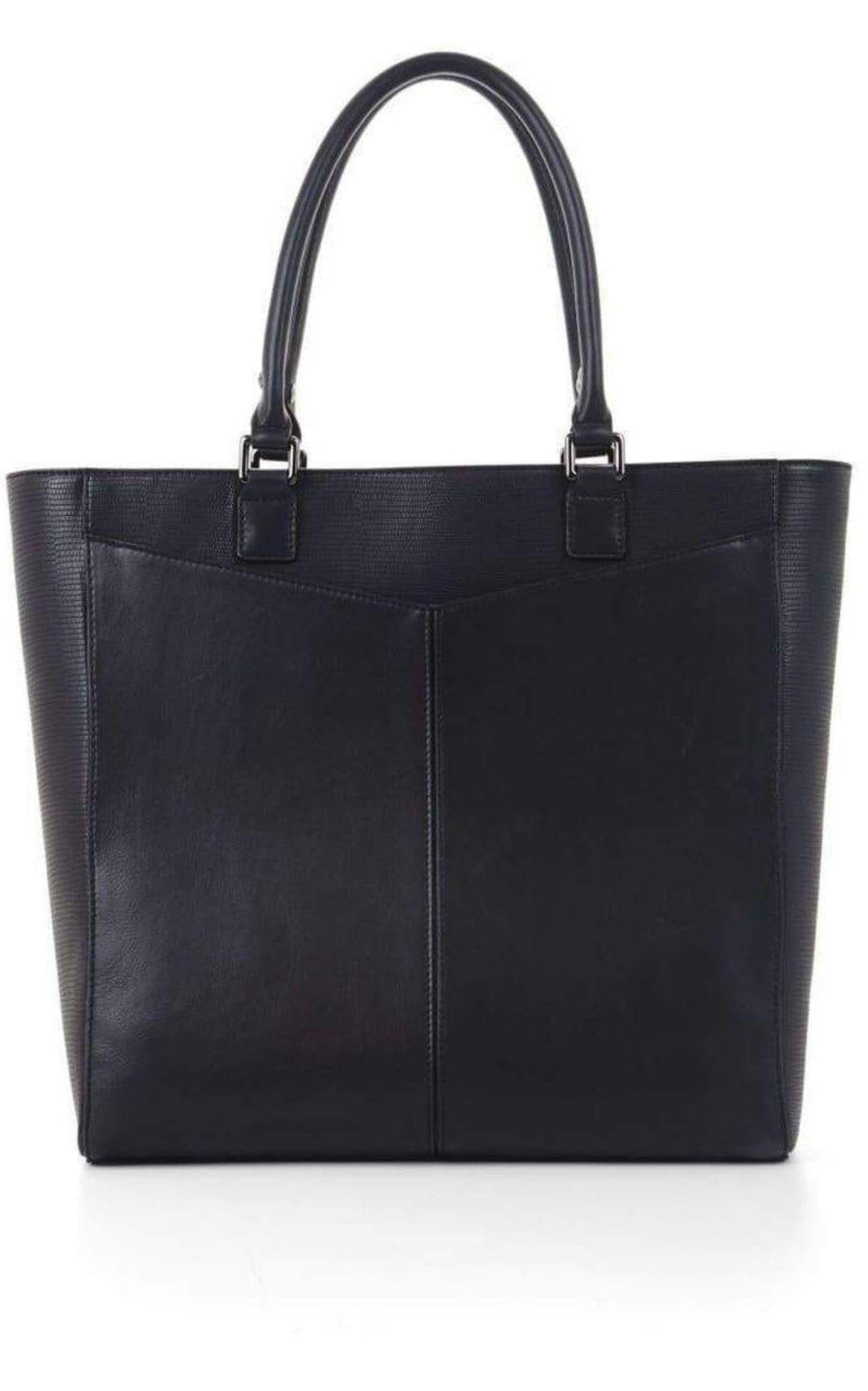 Avery Black Tote Bag