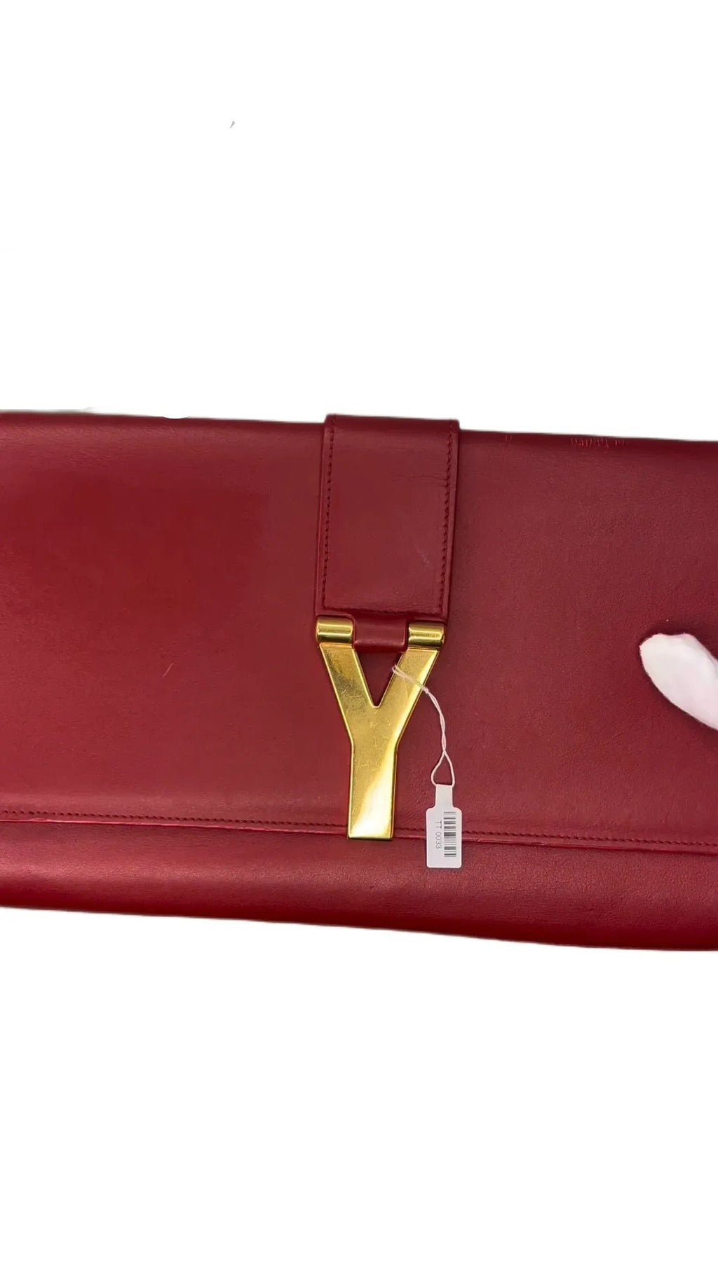 Saint Laurent - Clutch BAG - Leather RED Plain for Women TT0033