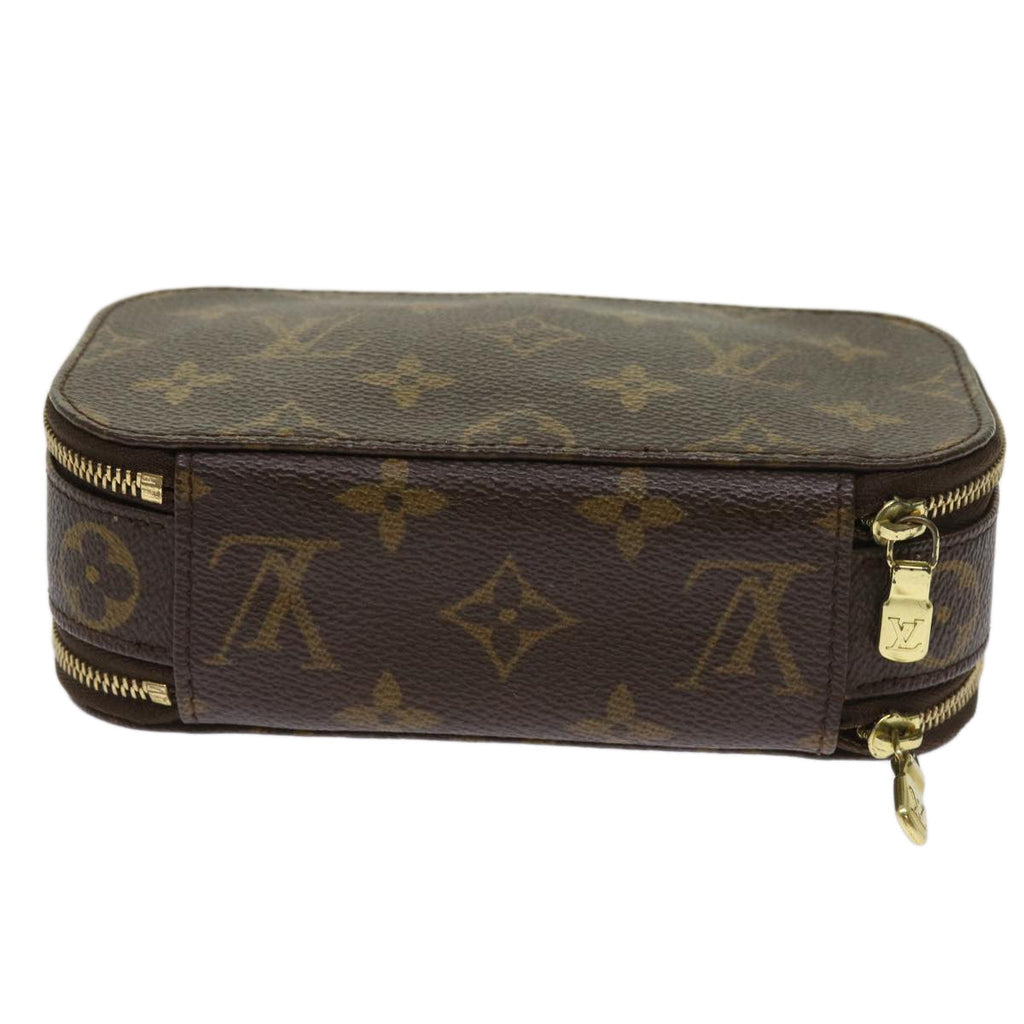 Louis Vuitton Trousse A Maquillage Brush  Canvas Clutch Bag