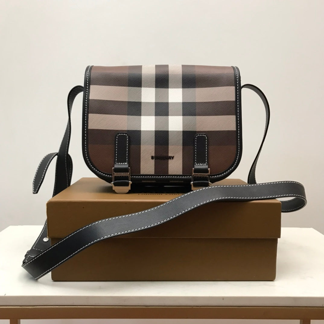 Burberry Check And Crossbody Bag For Men, Bags 7.7in/19.5cm 80528041