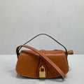 GLAMI Clutch On Strap Brown For Women 7in/18cm 10I593DQ1.04LU