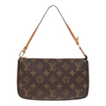 Louis Vuitton Pochette Accessoire  Canvas Clutch Bag