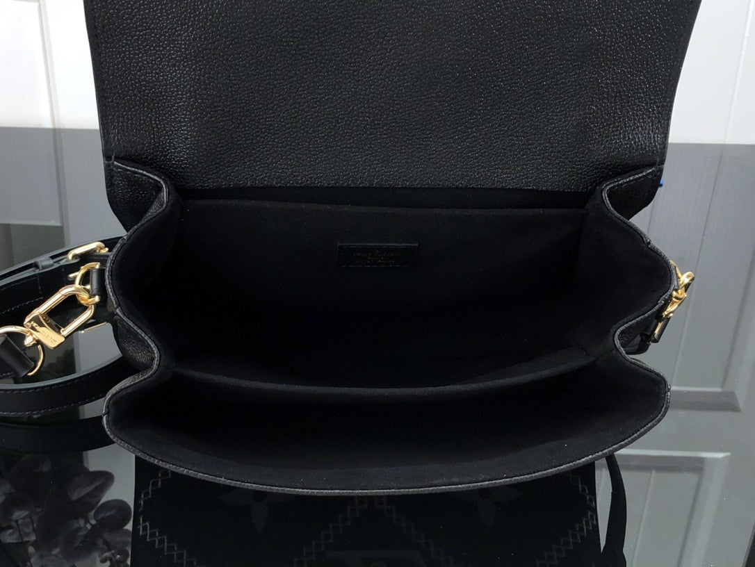 Louis Vuitton Pochette Metis Monogram Empreinte Black For Spring,  Shoulder And Crossbody Bags 9.8in/25cm Louis Vuitton M46028