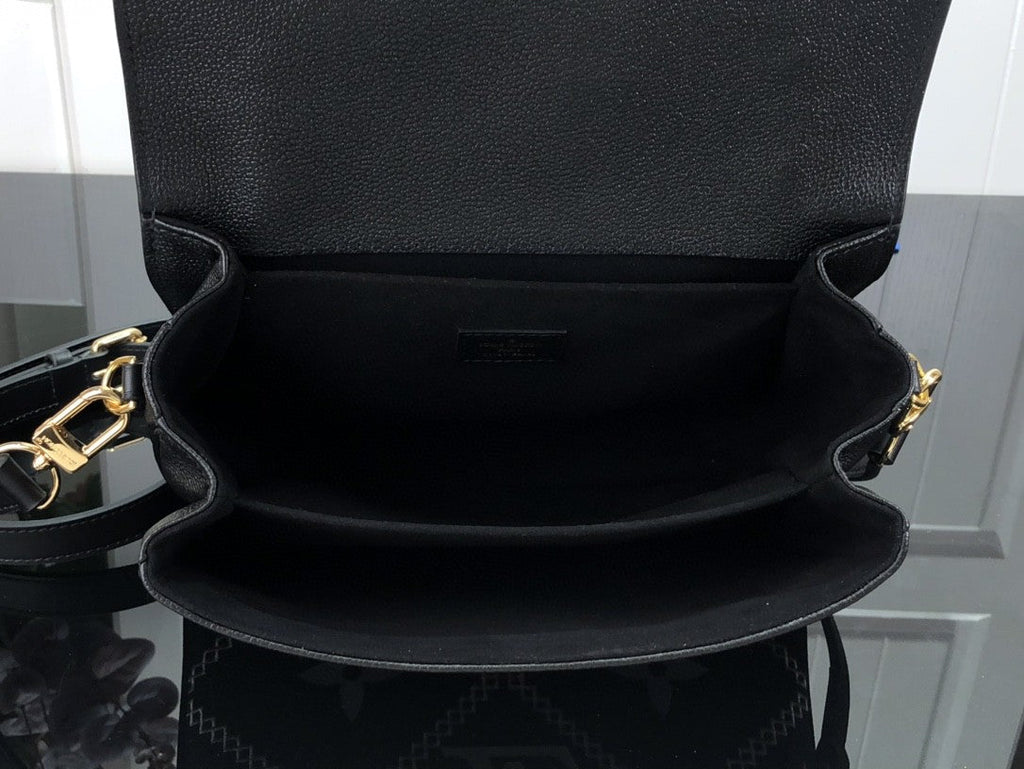 Louis Vuitton Pochette Metis Monogram Empreinte Black For Spring,  Shoulder And Crossbody Bags 9.8in/25cm Louis Vuitton M46028