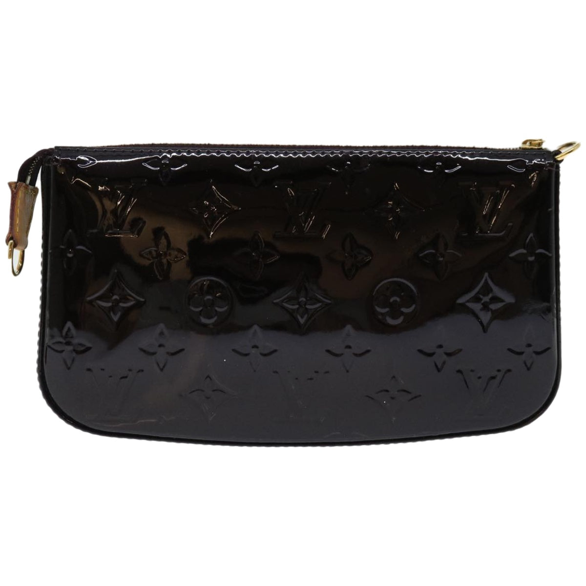 Louis Vuitton Pochette Accessoire   Leather Clutch Bag