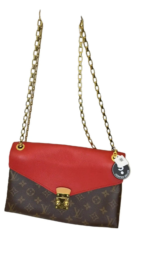 Buy Louis Vuitton Pallas Chain Shoulder Bag Monogram Canvas B18-4