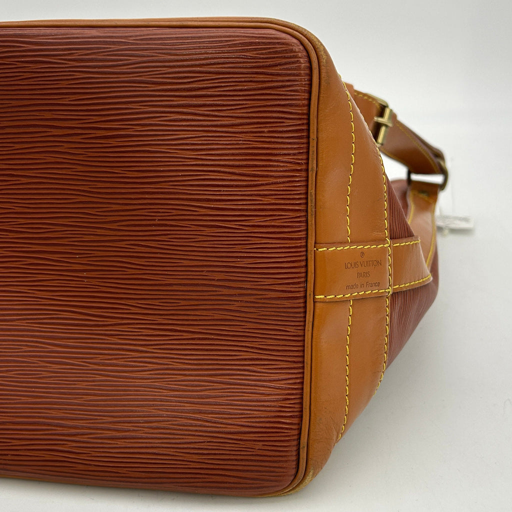 LOUIS VUITTON Epi Noe Shoulder Bag Kenya Brown 2101217551328