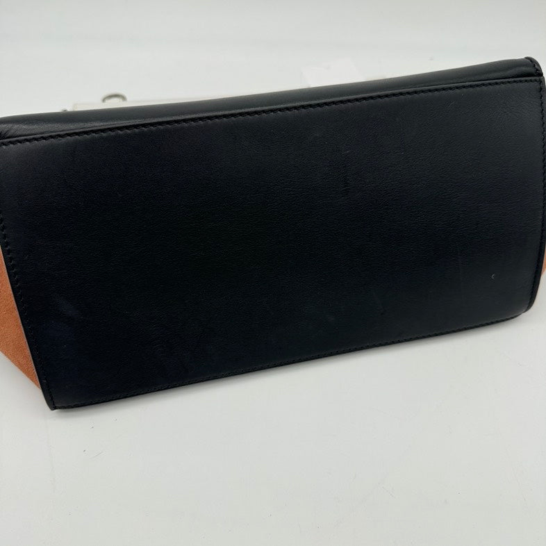 Celineline Tricolor Leather Shoulder Bag Medium
