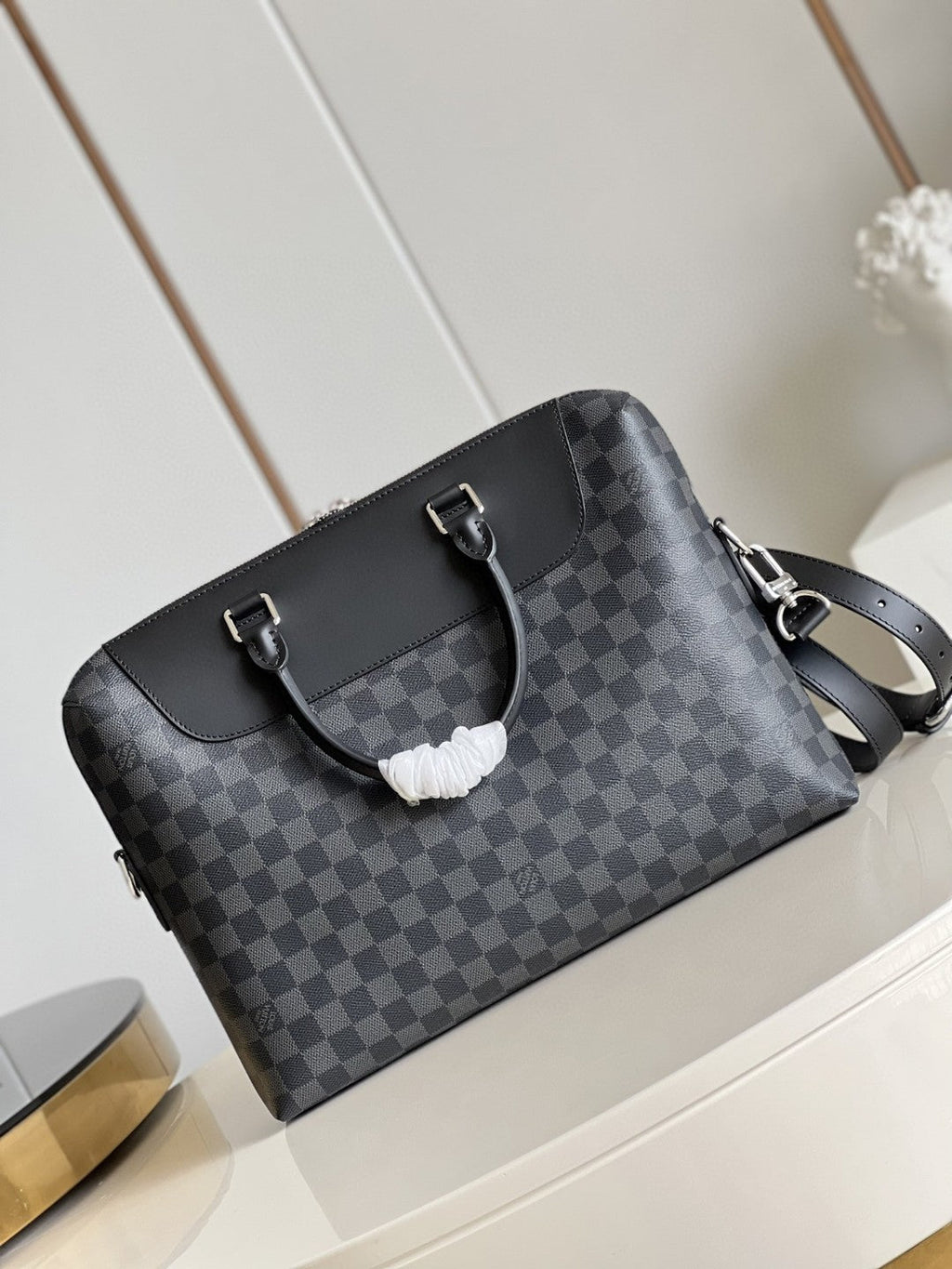 Louis Vuitton Porte Documents Jour Business Bag Damier Graphite For Men, Bags, Shoulder And Crossbody Bags 14.6in/37cm Louis Vuitton N48260