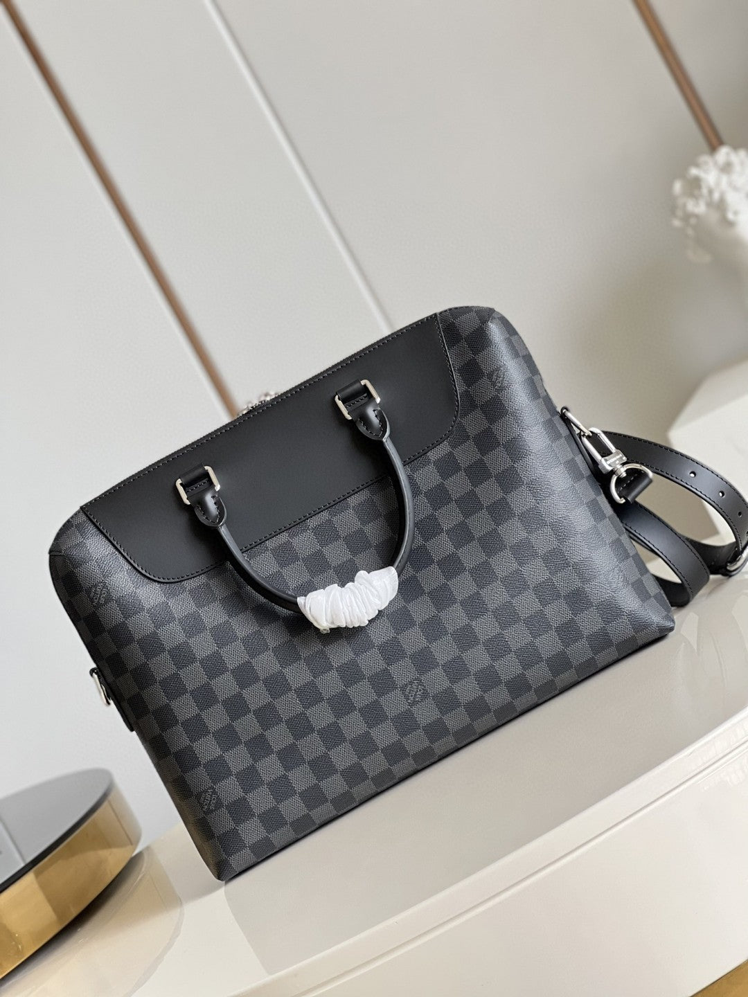 Louis Vuitton Porte Documents Jour Business Bag Damier Graphite For Men, Bags, Shoulder And Crossbody Bags 14.6in/37cm Louis Vuitton N48260