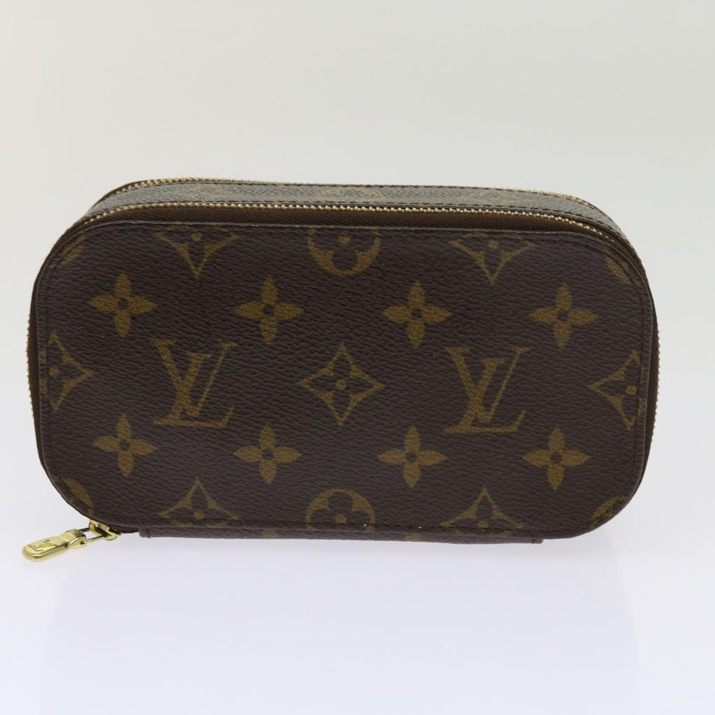 Louis Vuitton Trousse A Maquillage Brush  Canvas Clutch Bag