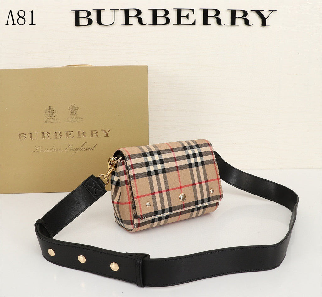 Burberry Vintage Check And Small Crossbody Bag Archive Beige For Women, Bags 7.1in/18cm 80264541