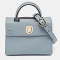 Dior Blue Leather Mini Diorever Tote