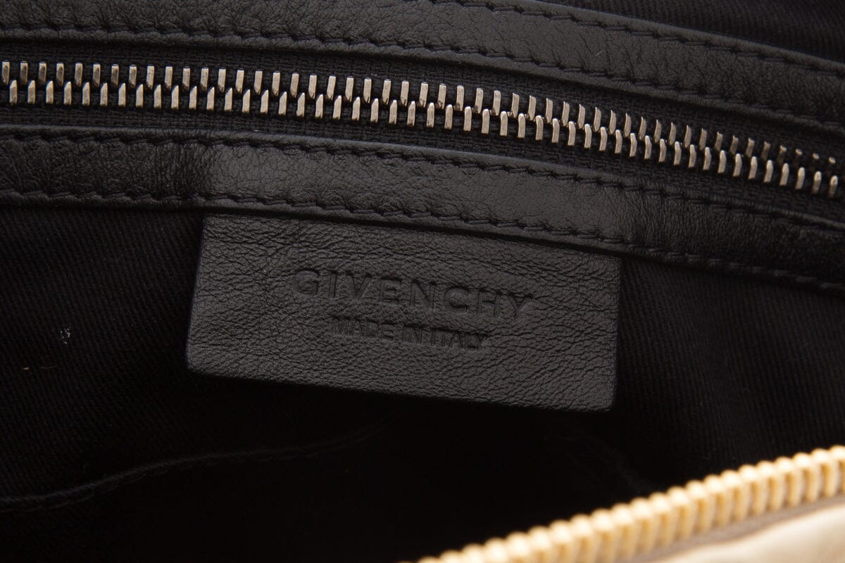 Givenchy Nude Tumbled Pandora Shoulder Bag