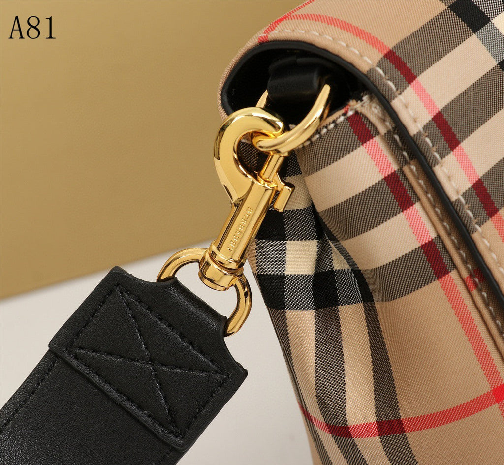 Vintage Check And Small Crossbody Bag Archive Beige For Women, Bags 7.1in/18cm 80264541