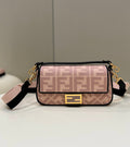 Baguette Light Pink For Women, Women’ Handbags, Shoulder And Crossbody Bags 10.6in/27cm FF 8BR600