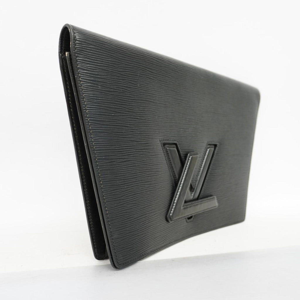 Louis Vuitton Trapèze  Leather Clutch Bag