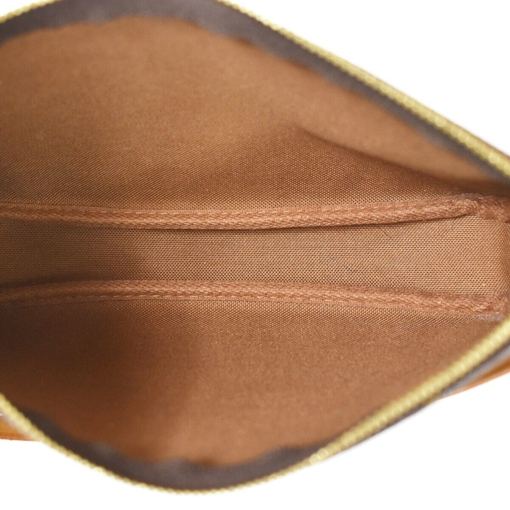 Louis Vuitton Pochette Accessoires  Canvas Clutch Bag