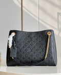 Louis Vuitton Surene MM Monogram Empreinte Black For Women,  Shoulder Bags 14.6in/37cm Louis Vuitton M43758