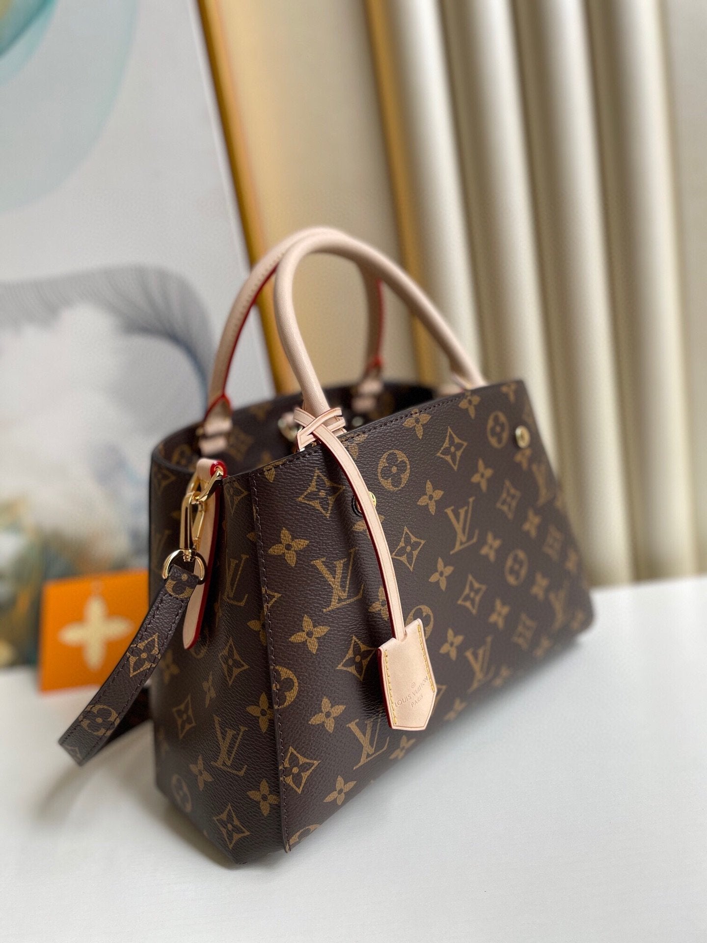 Louis Vuitton Montaigne Monogram Canvas For Women,  Shoulder And Crossbody Bags 11.4in/29cm Louis Vuitton M41055