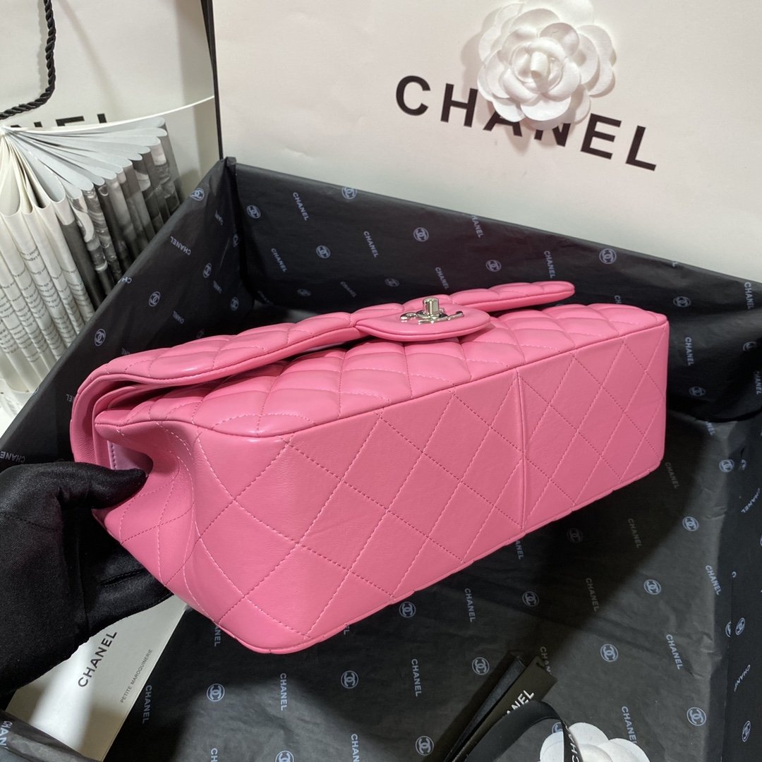 ChanelLarge Classic Handbag SiLouis Vuittoner Hardware PiNike For Women Handbags, Shoulder Bags 11.8in/30cm