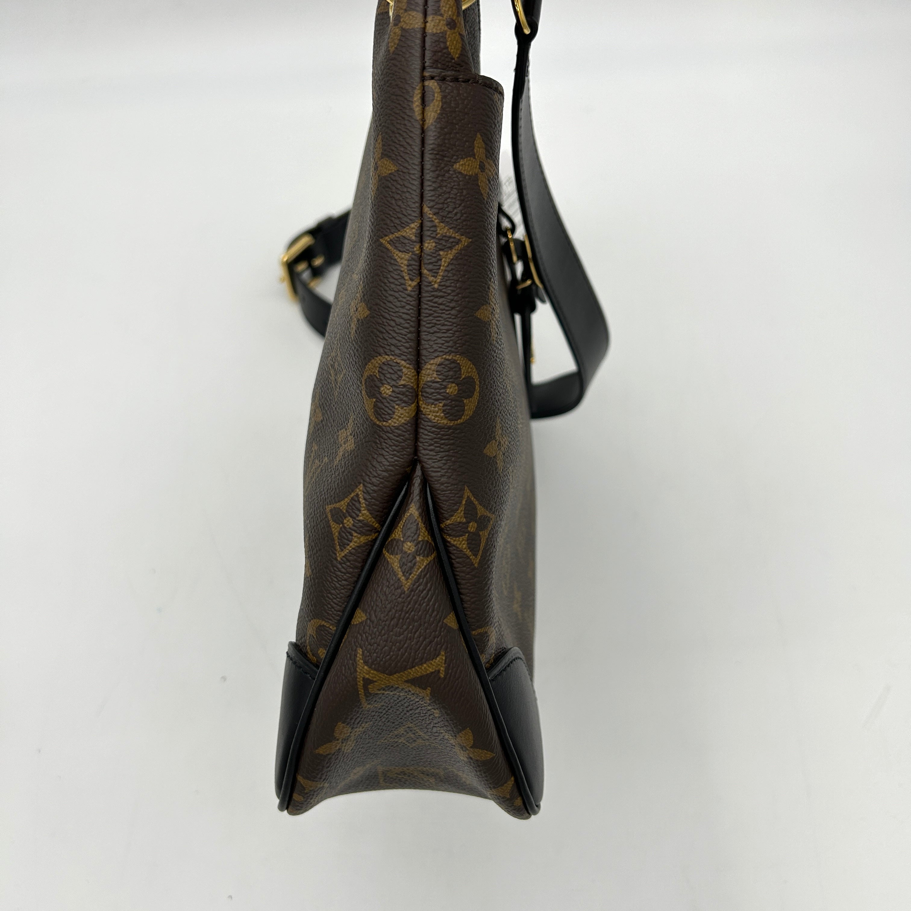 Louis Vuitton Monogram Odeon MM Brown Shoulder Bag Medium