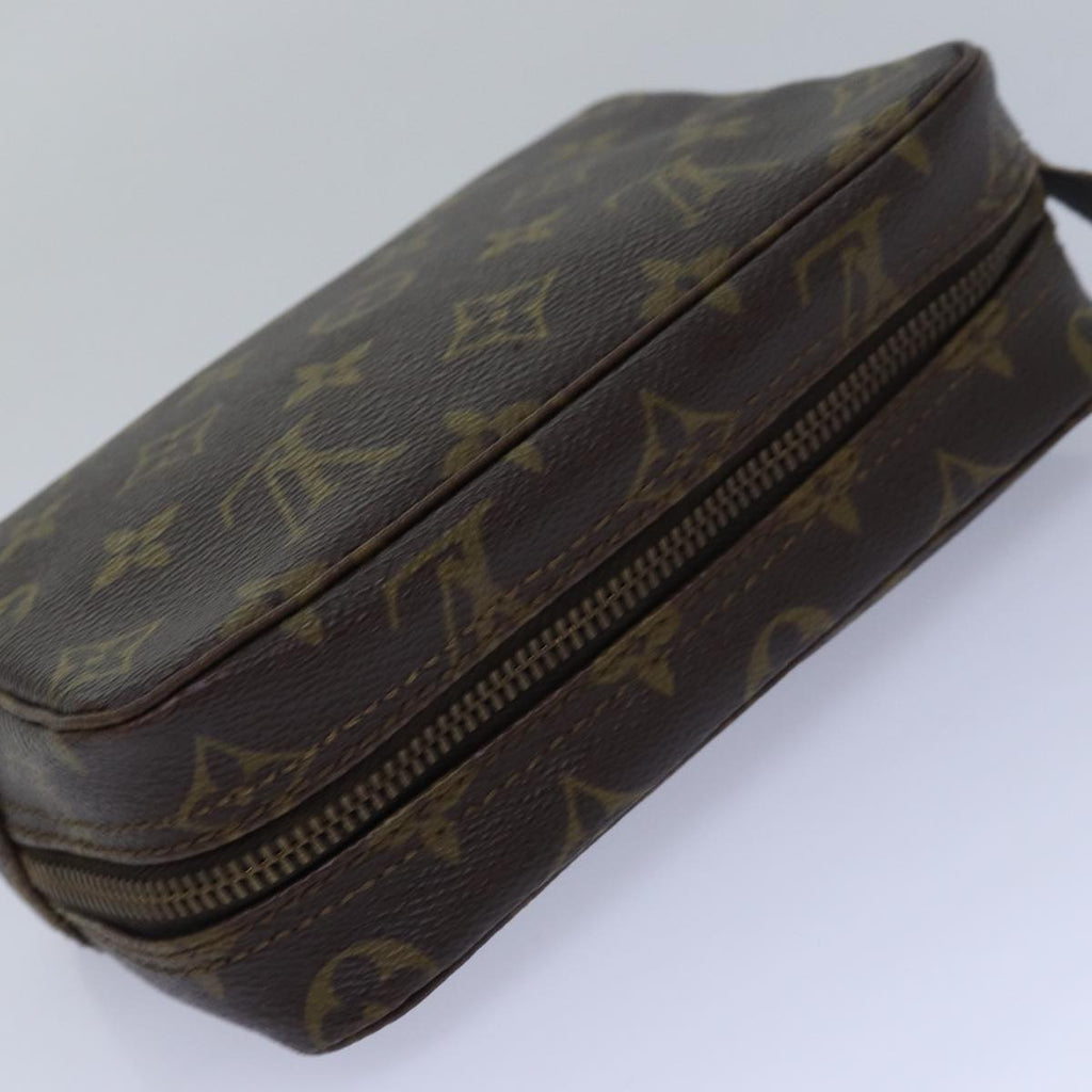 Louis Vuitton Trousse De Toilette 18  Canvas Clutch Bag
