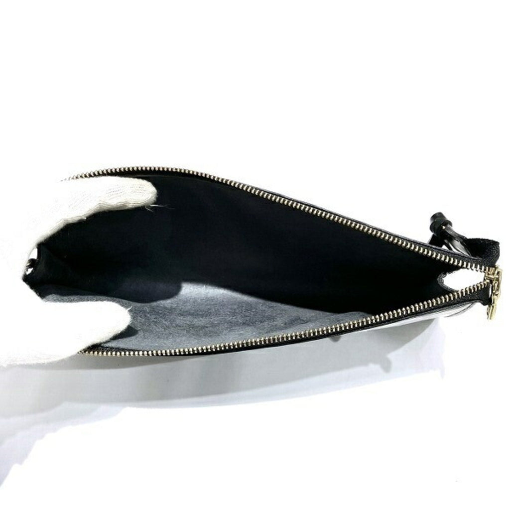 Louis Vuitton Pochette Accessoire  Leather Clutch Bag