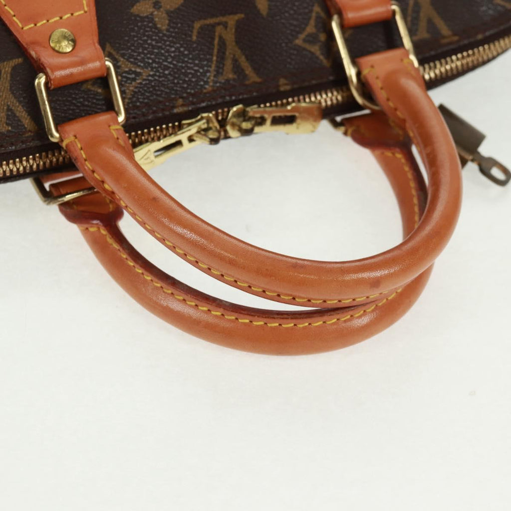 Louis Vuitton Alma Handbag Monogram Canvas Brown Canvas Handbag