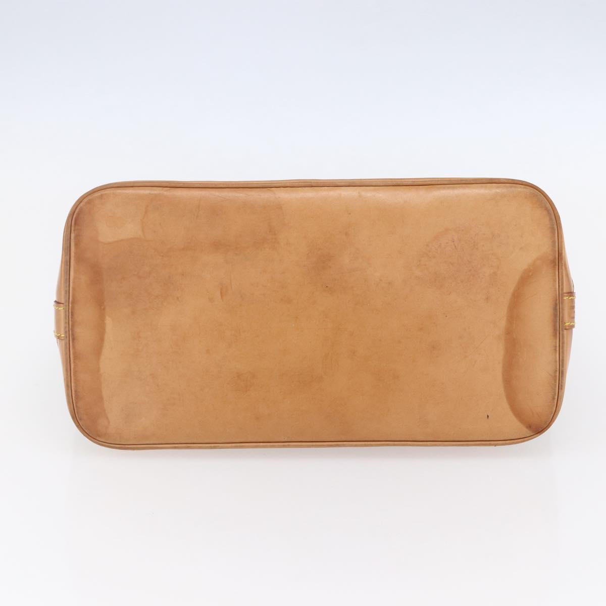 Louis Vuitton Alma Handbag Monogram Canvas Brown Canvas Handbag