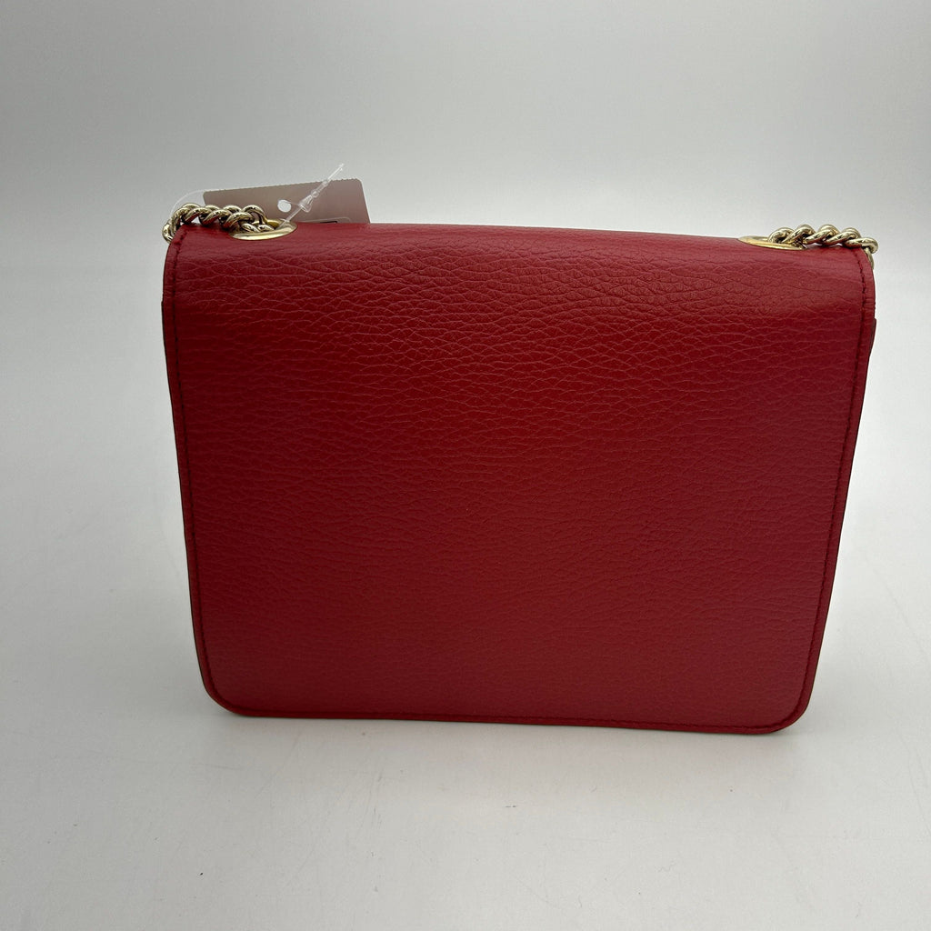 GUCCI Dollar Calfskin Small Interlocking G Shoulder Bag IT6DIAHDRW46