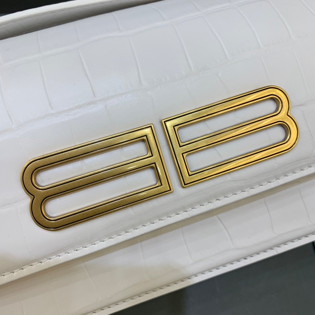 Gossip Small Shoulder Bag White, For Women,  Bags 9.1in/23cm