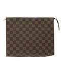 Louis Vuitton Poche Toilette  Canvas Clutch Bag
