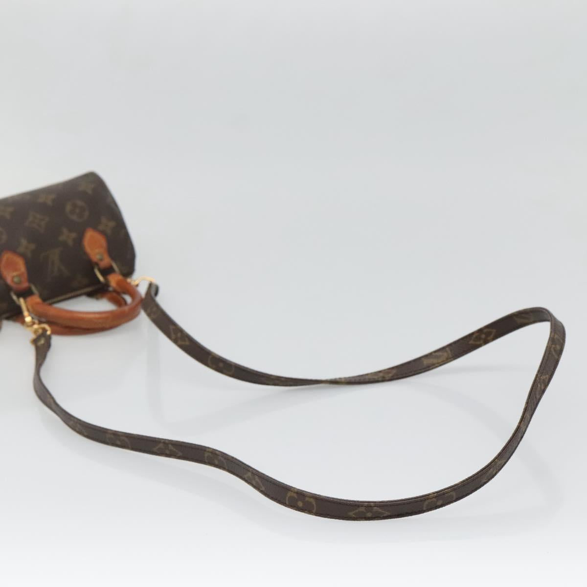 Louis Vuitton Speedy Bandouliere Nm Bag Monogram Canvas Brown Canvas Shoulder Bag