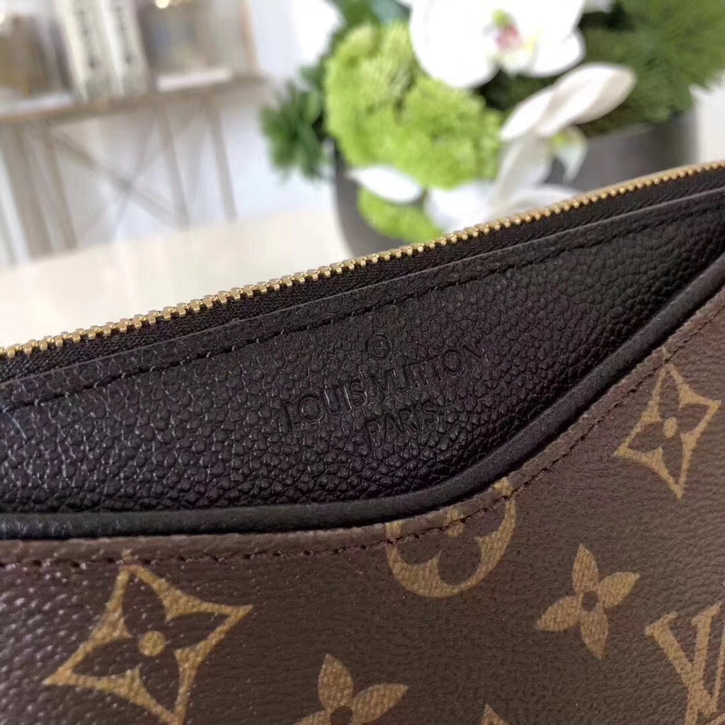 Louis Vuitton Pallas Clutch Monogram Canvas Black For Women, WoHandbag, Shoulder And Crossbody Bags 8.3in/21cm Louis Vuitton M44058