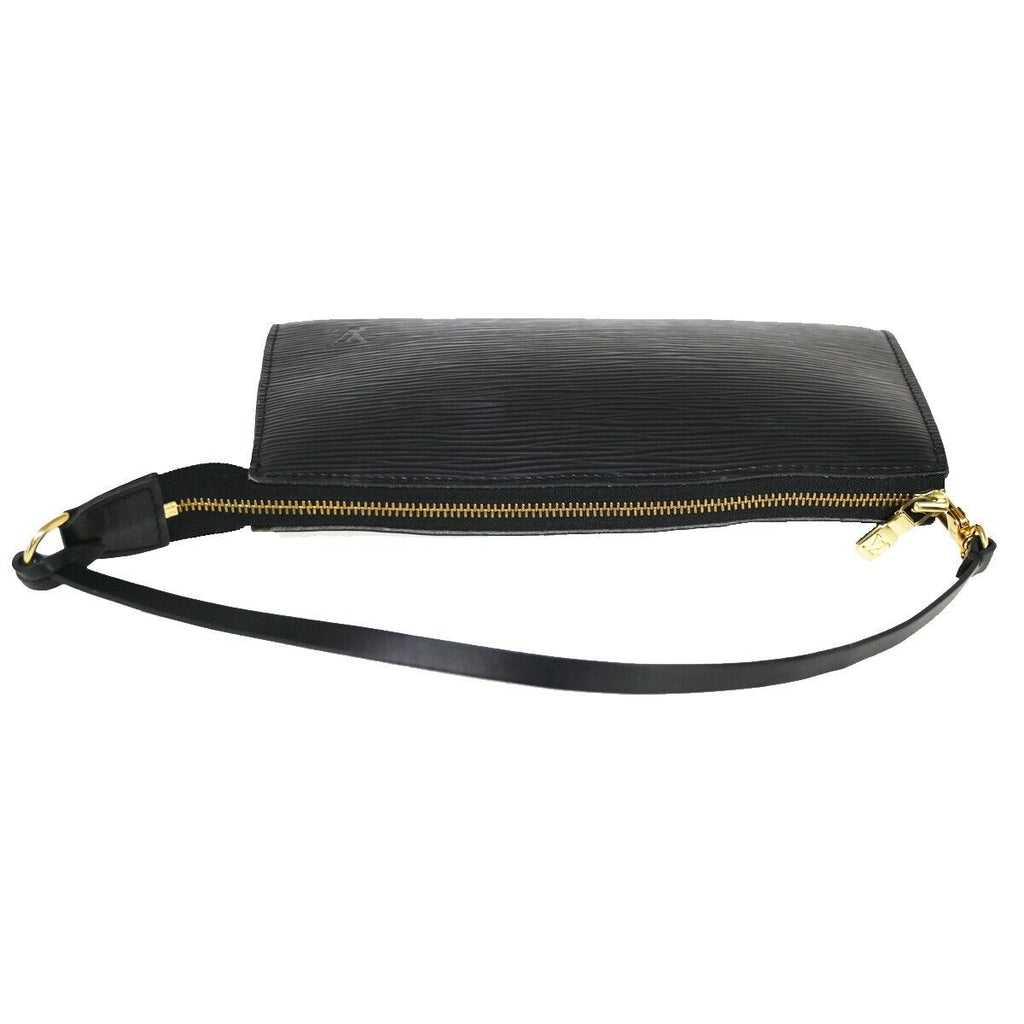 Louis Vuitton Pochette Accessoires  Leather Clutch Bag