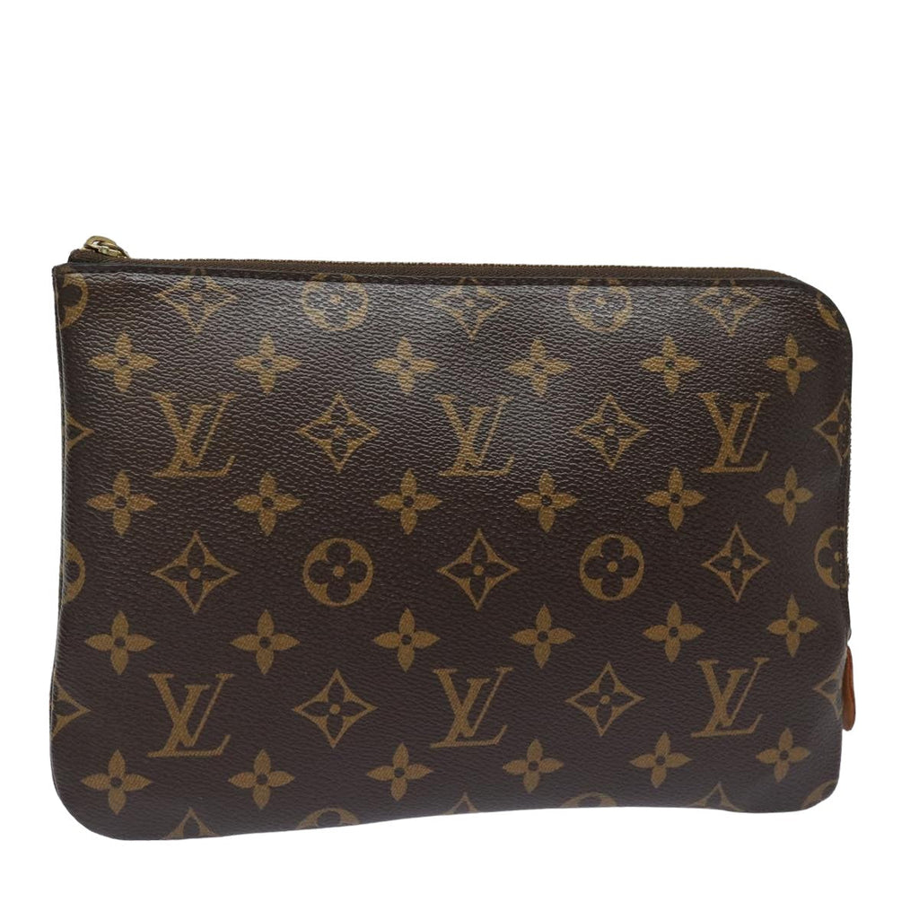 Louis Vuitton Etui Voyage  Canvas Clutch Bag