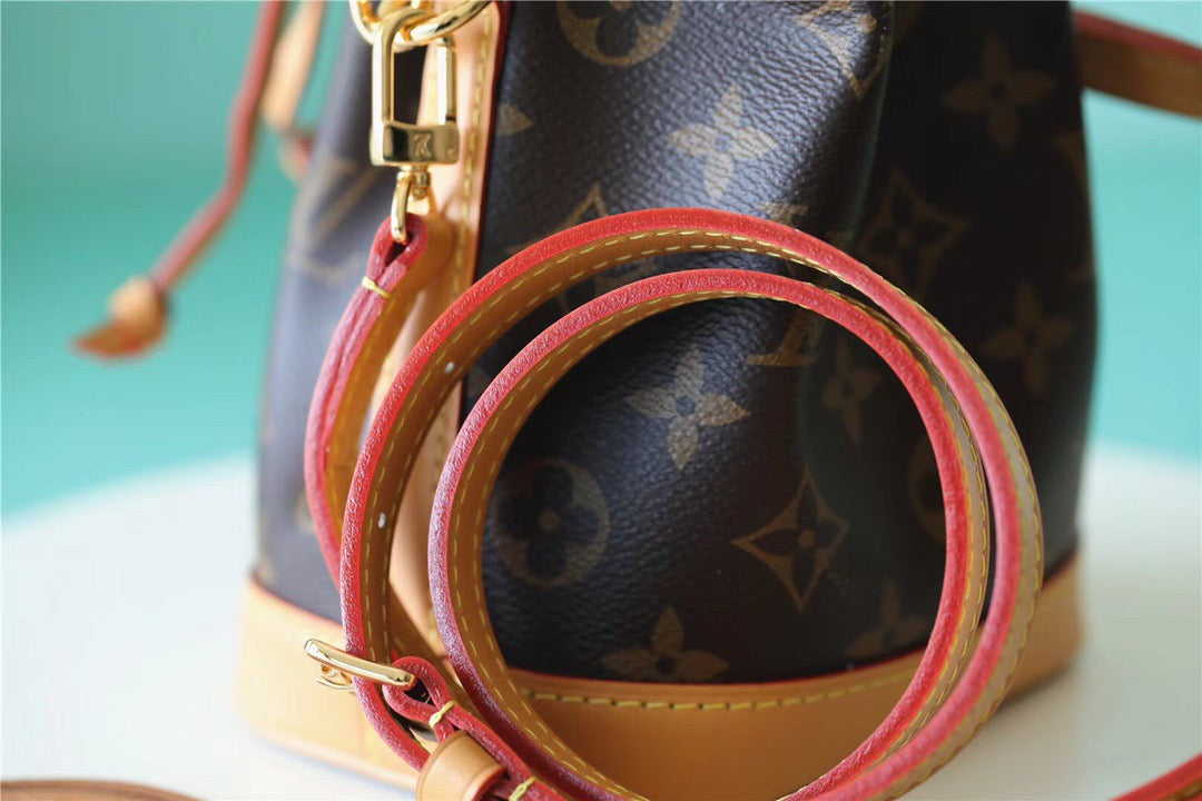 Louis Vuitton Nano Noe Monogram Canvas For Women,  Shoulder And Crossbody Bags 16cm/6.3in Louis Vuitton M81266