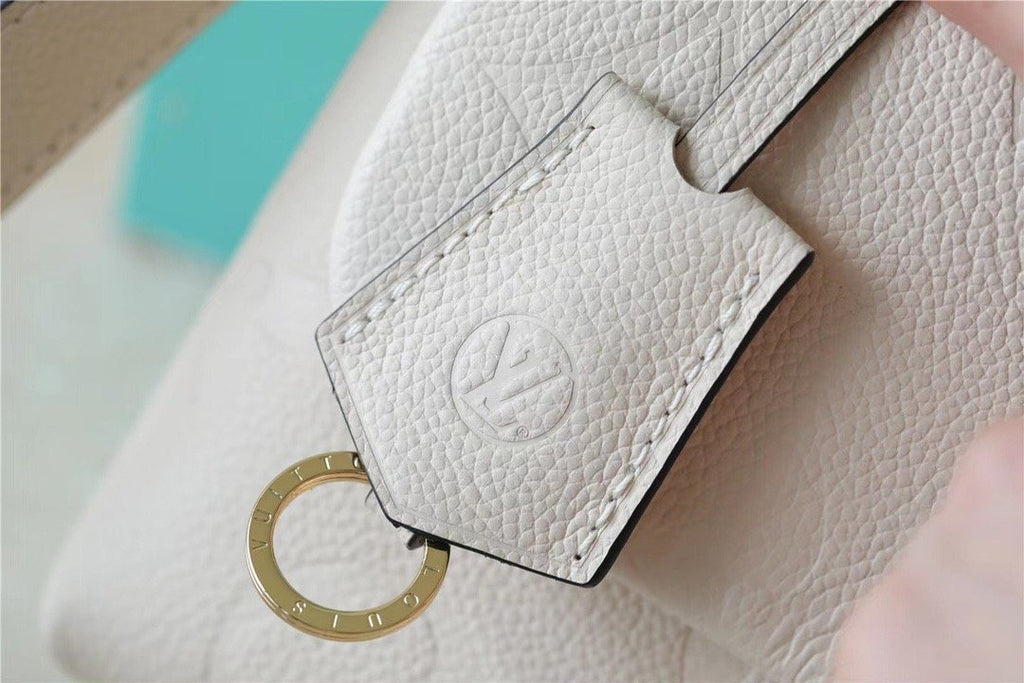 Louis Vuitton Madeleine Monogram Empreinte Creme Beige For Women,  Shoulder and Crossbody Bags 9.4in/24cm Louis Vuitton M46008